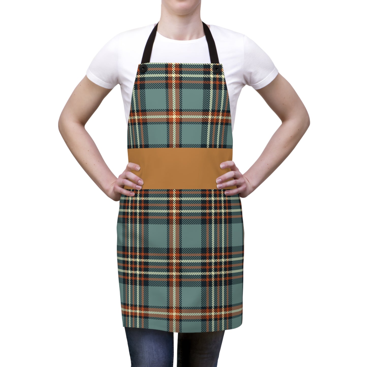 Autumn Plaid Apron