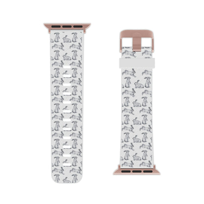 Hopping Bunnies Watch Band for Apple Watch